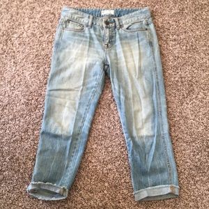Free people boyfriend jeans size 25W